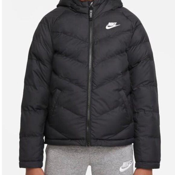 Nike Filled Hooded Zip Jacket • Black • Size Medium • Street / Outdoor Essential - Picture 10 of 14